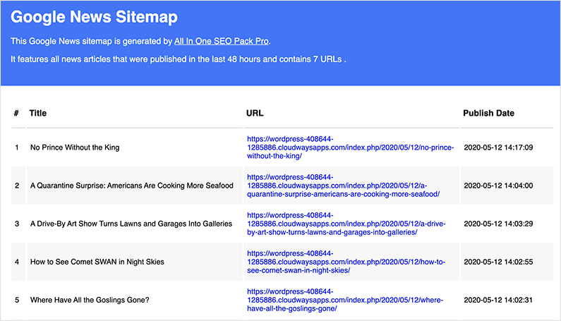 google-news-sitemap