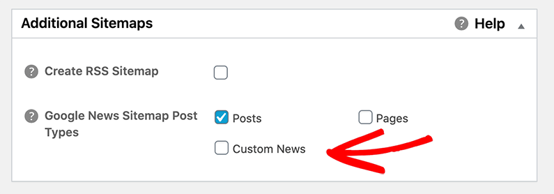 submit custom post type to google news sitemap