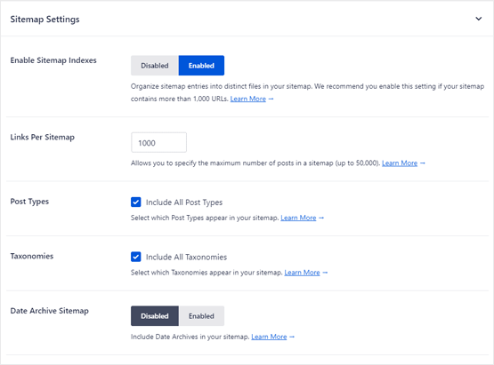 easy WordPress sitemap generator