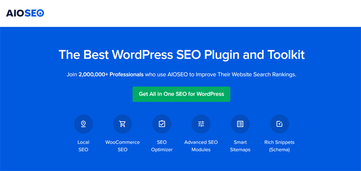 AIOSEO лучший WordPress SEO плагин и инструментарий