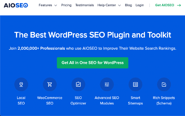 The Best WordPress SEO Plugin All in One SEO (AIOSEO)