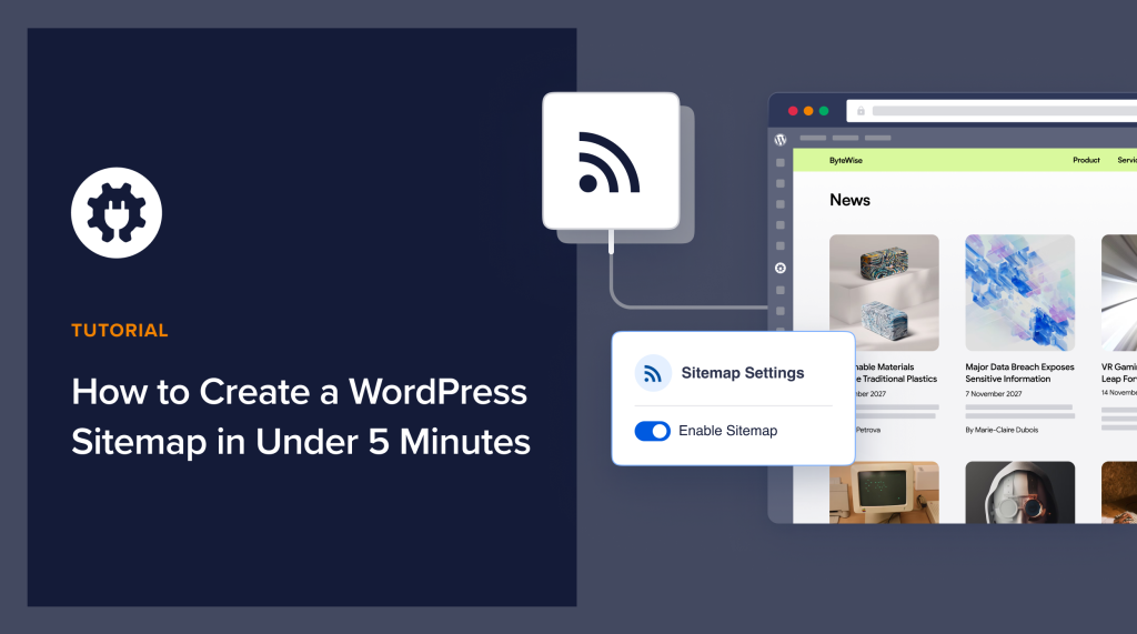 How to create a WordPress sitemap in under 5 minutes.