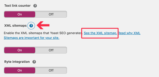 How to see your Yoast SEO XML sitemap.