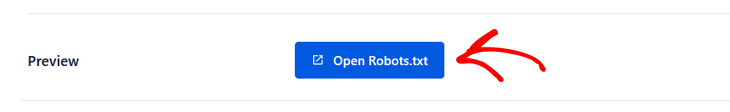 Open robots.txt in All in One SEO