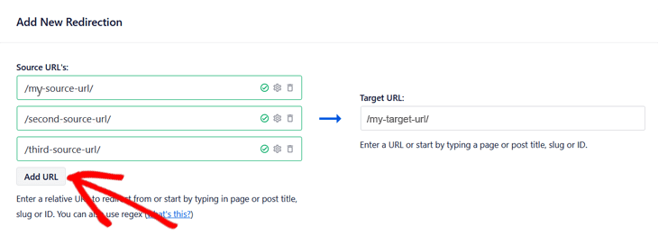 Adding multiple/bulk redirects in All in One SEO