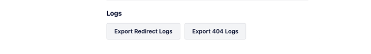 Exporting redirect and 404 logs in All in One SEO 