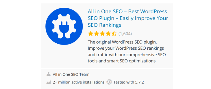 The best WordPress SEO plugin All in One SEO
