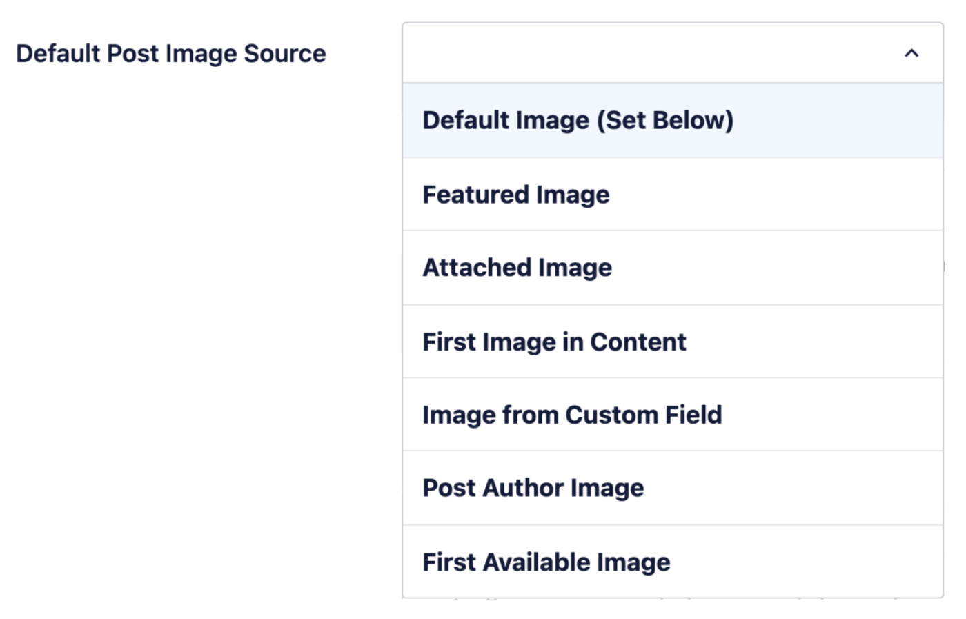 How to fix wrong Facebook thumbnail in WordPress - default image source setting in AIOSEO