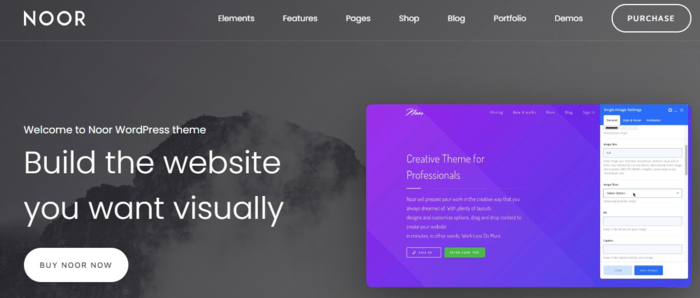 Noor is an elegant theme that qualifies to be on the best WordPress themes for SEO list.
