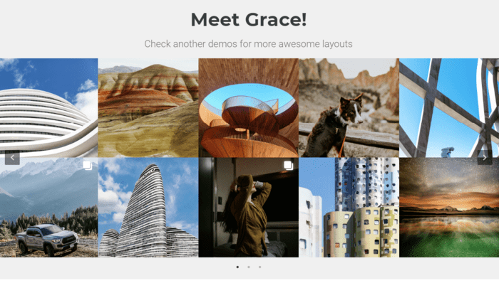 Grace could be the best Instagram plugin for WordPress you're looking for, thanks to it being feature-rich.
