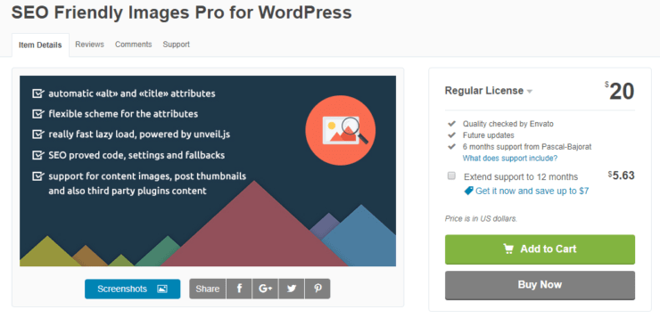 SEO Friendly Images Pro certainly qualifies to be named the best WordPress image compression plugin.