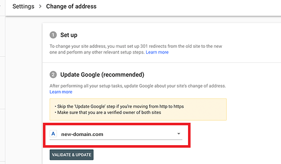 Knowing how to move a WordPress site to a new domain involves alerting Google about the new address via Google Search Console.