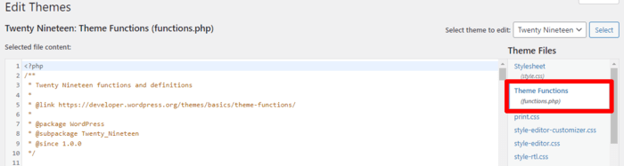 Another way of putting your WordPress site in maintenance mode is by editing the theme function.php file.