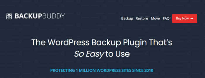 Backup Buddy is another tool that qualifies to be featured among the best WordPress backup plugins on the market.