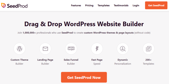 SeedProd is a powerful yet lightweight landing page builder.