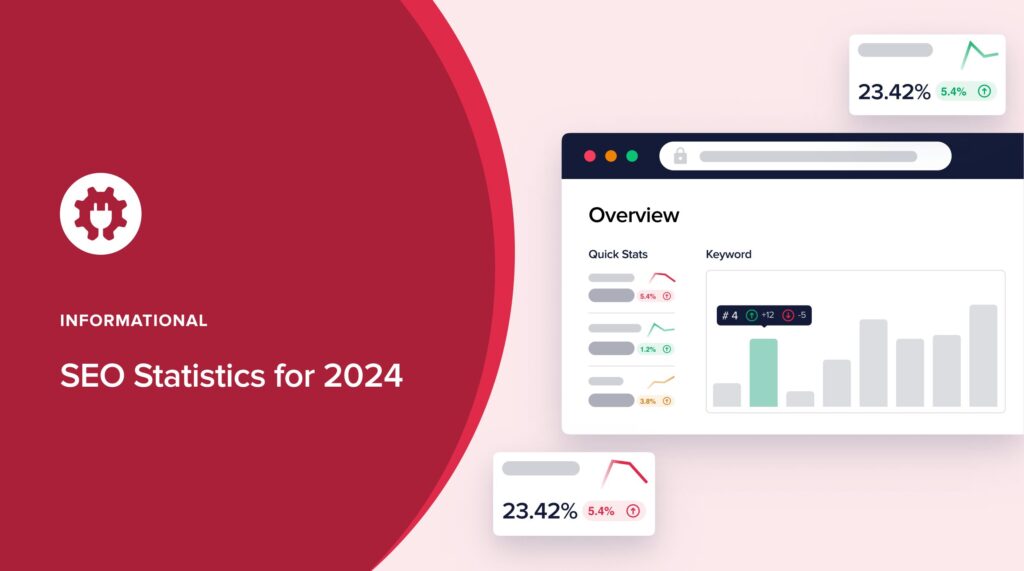 SEO statistics for 2024, currrent and verified.