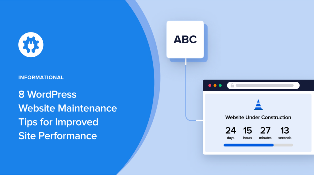 wordpress website maintenance