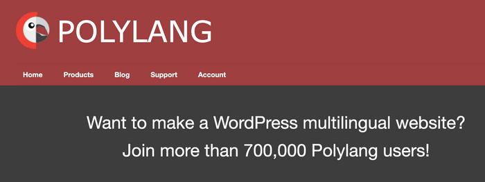 Polylang is an easy to use WordPress multilingual plugin.