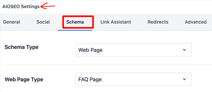 You can manually add FAQ schema to your content by using AIOSEO's schema markup feature.
