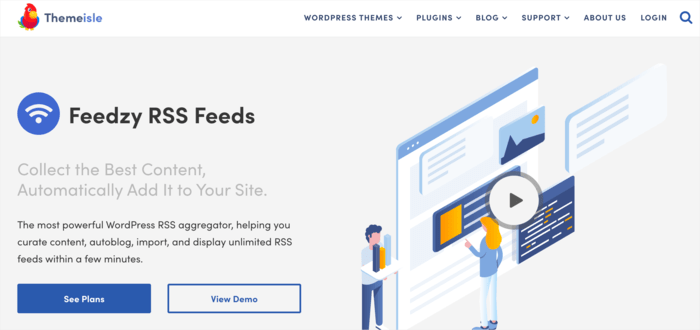 Feedzy is another WordPress RSS plugin to have on your radar.