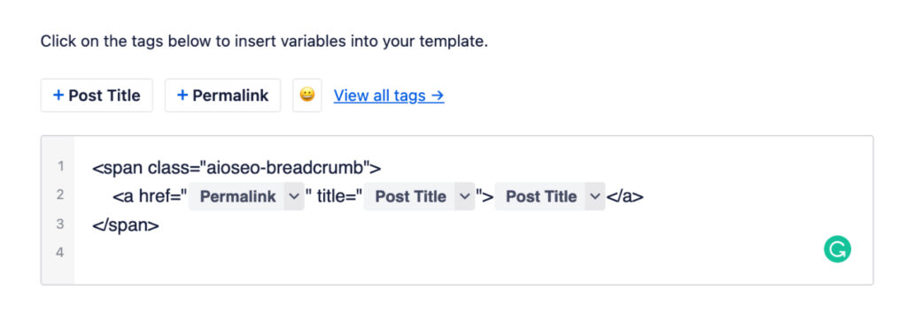 Setting Up and Using Breadcrumbs Templates - AIOSEO
