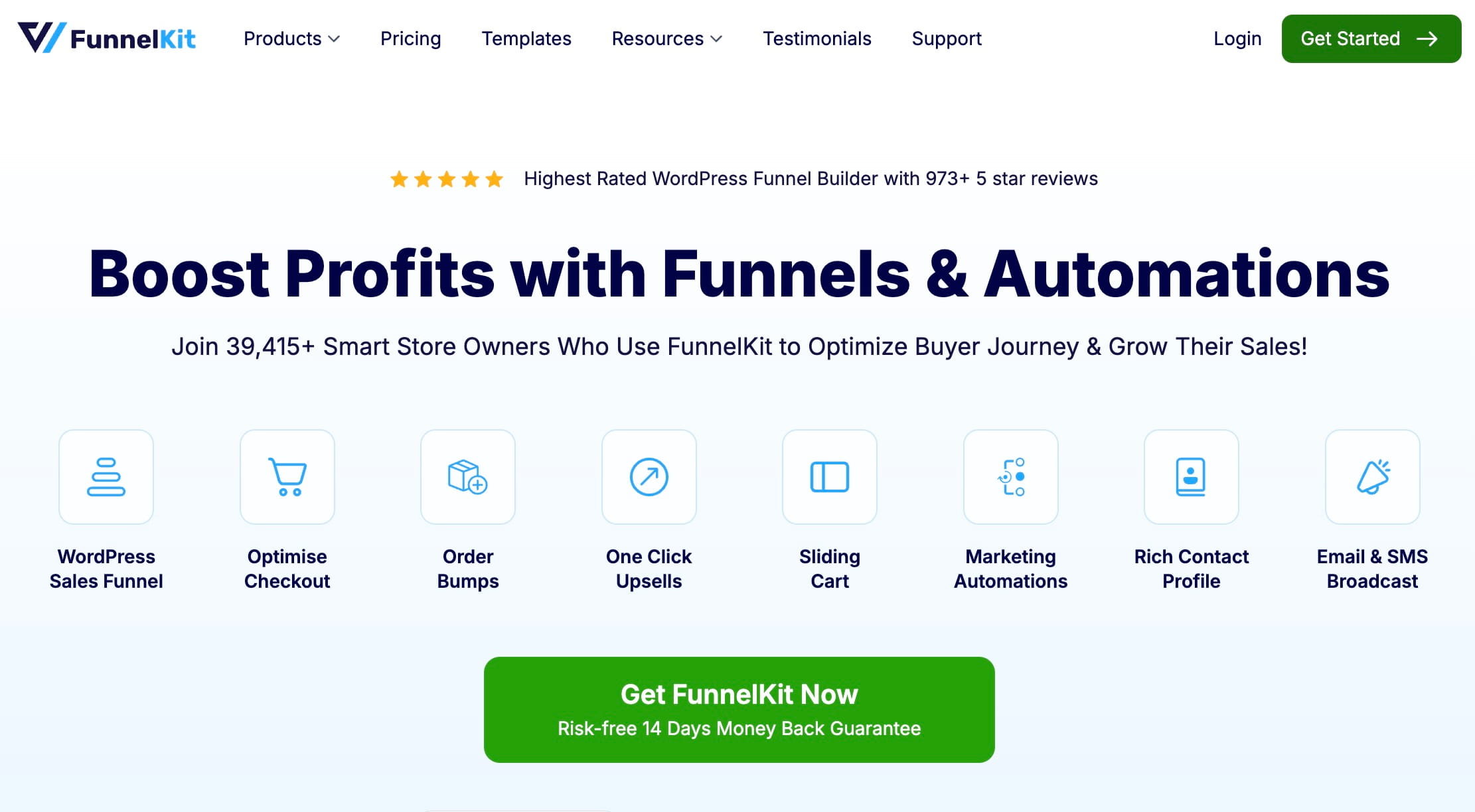 FunnelKit, un constructor de embudos para WordPress.