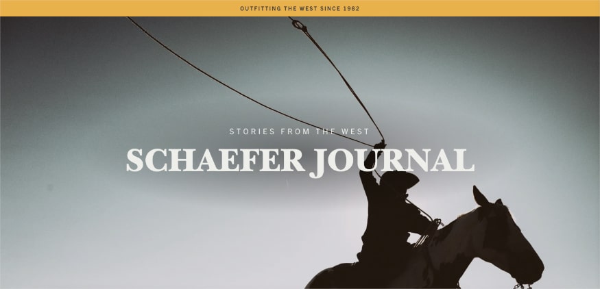 Schaefer Journal shares stories from the West.
