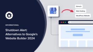 shutdown alert google's website builder