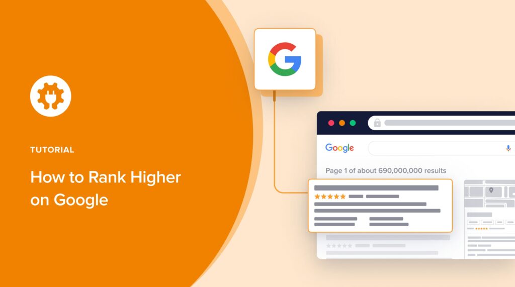 how to rank higher on google featured image