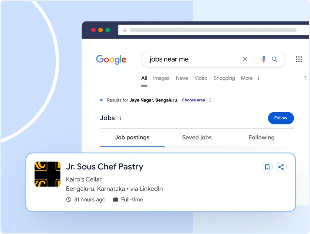 Improve your visibility in local search results.