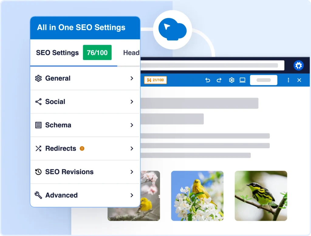 Get SEO feedback as you design in WPBakery.