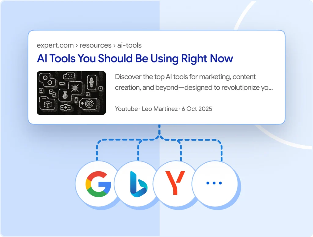 Notify search engines as soon as you publish new videos.