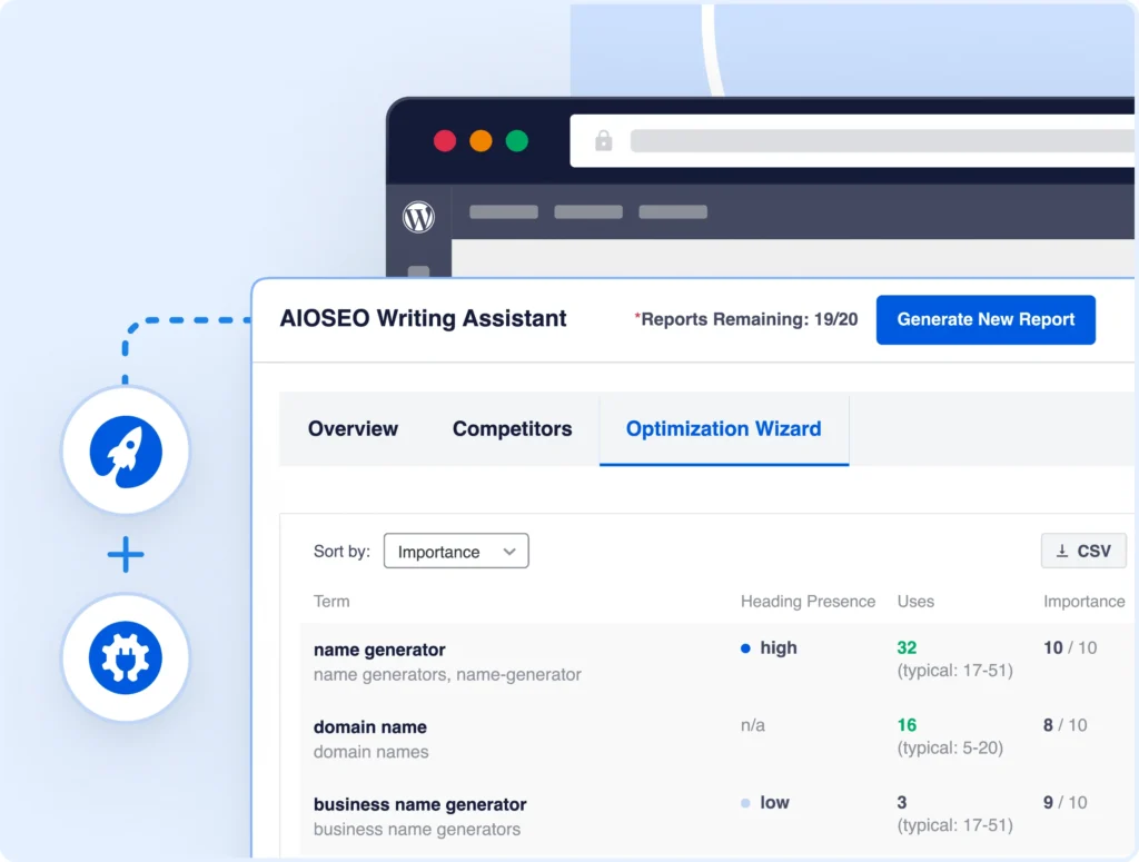 Get clear, actionable insights for improving your SEO.