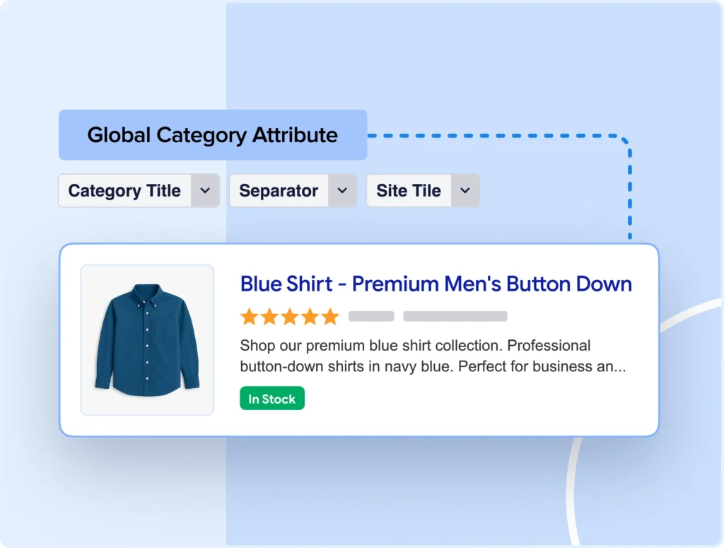 Create product category attributes easily.