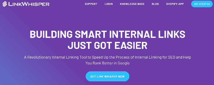 Link Whisper homepage Link Whisper homepage