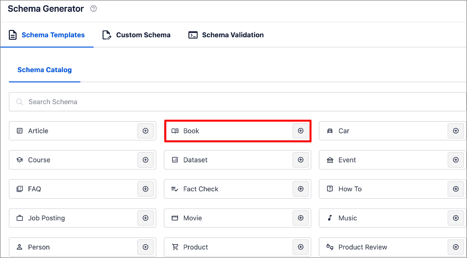 Book Schema markup Book Schema markup
