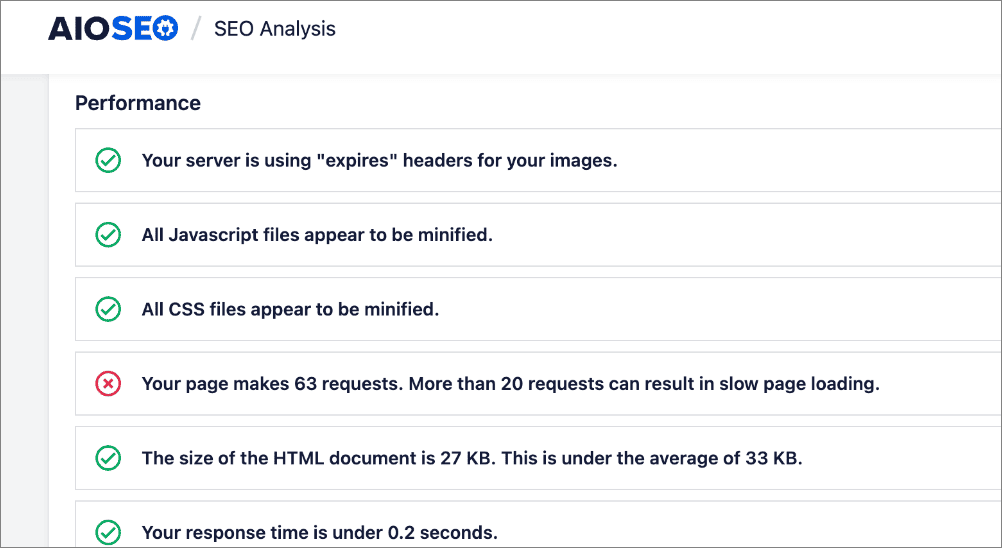 Performance section in the SEO Audit Checklist. Performance section in the SEO Audit Checklist.