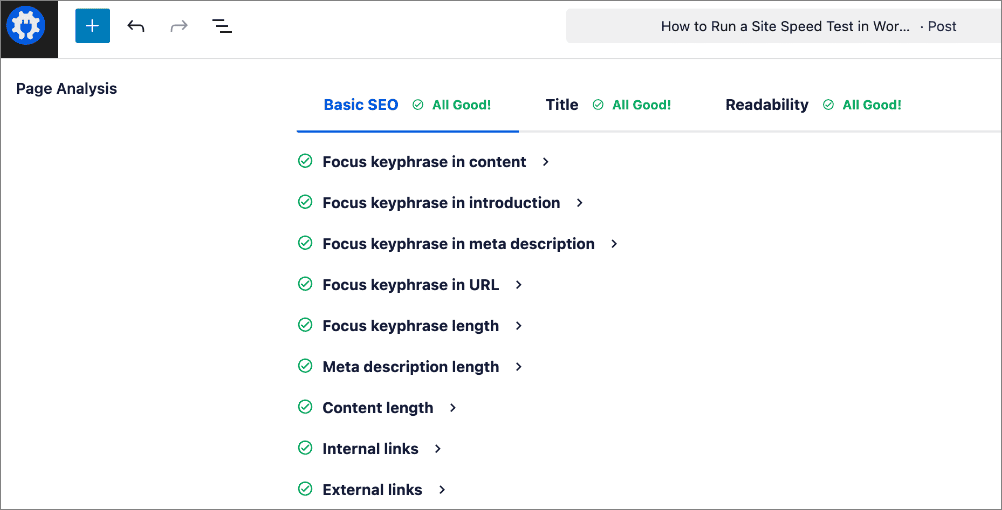 TruSEO Page Analysis TruSEO Page Analysis