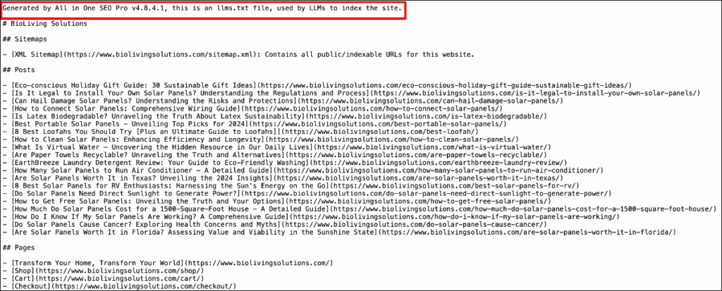 llms.txt file example llms.txt file example