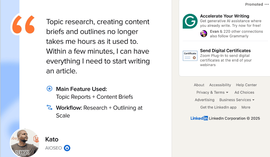 Repurposing content into quotes