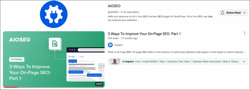 Repurposing a blog post into videos.