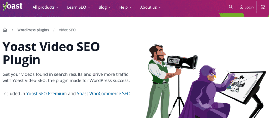 Yoast's video sitemap generator
