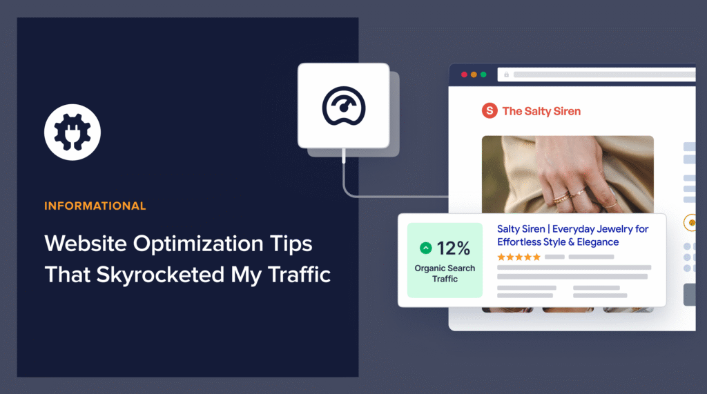 Website optimization tips that can skyrocket your traffic.
