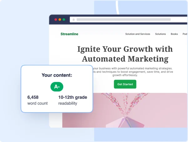 AIOSEO's AI Writing Assistant feature A snapshot of AIOSEO's AI Writing Assistant feature