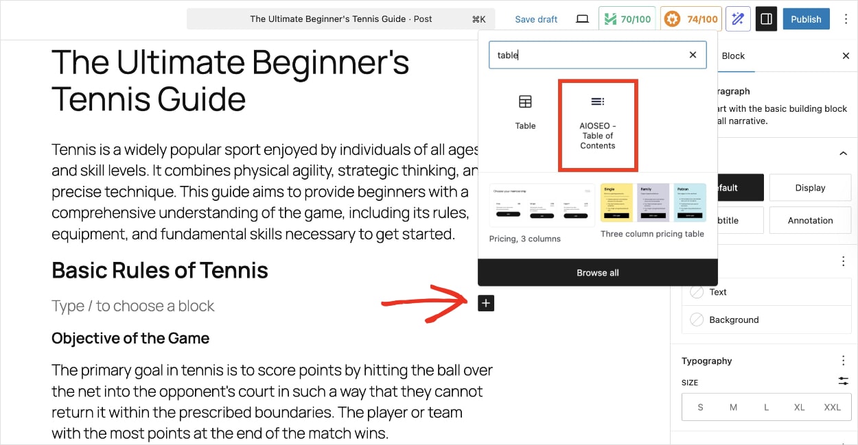 How to Add Multiple Table of Contents in WordPress (3 Steps)