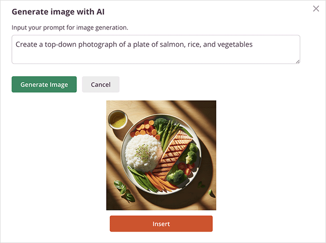 SeedProd is an AI image generator WordPress plugin.