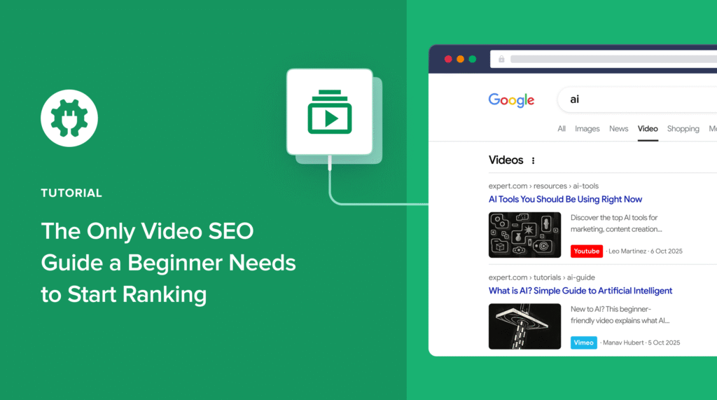 Video SEO guide for beginners.