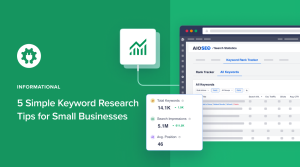Keyword research tips for small business owners.