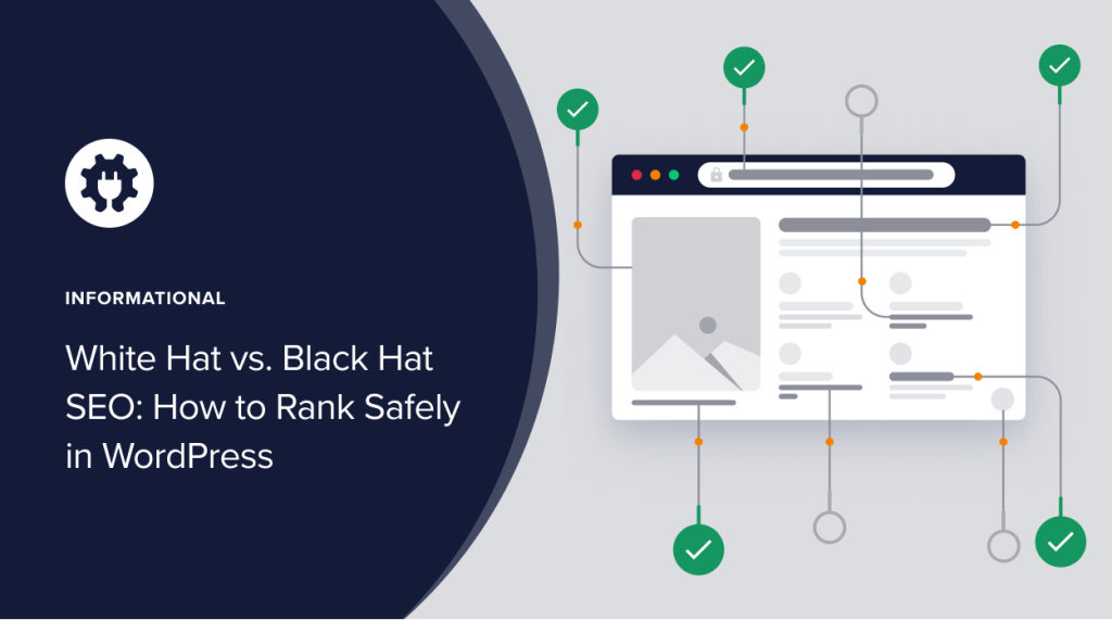 White hat vs black hat SEO.
