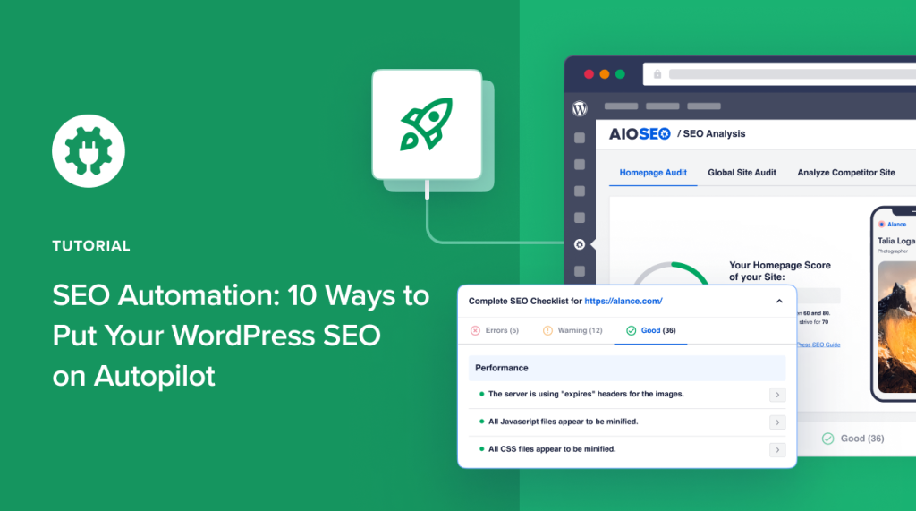 SEO automation: 10 ways to put your WordPress SEO on autopilot.